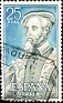 Spain - 1967 - Spanish Characters - 25 PTA - Black & Blue - Celebrity - Edifil 1794 - Andrés Laguna - 0